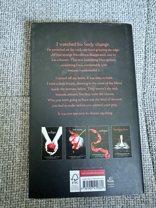 2010*1st* The Short Second Life Of Bree Tanner (An Eclipse Novella) Stephenie Meyer (Atom Books)