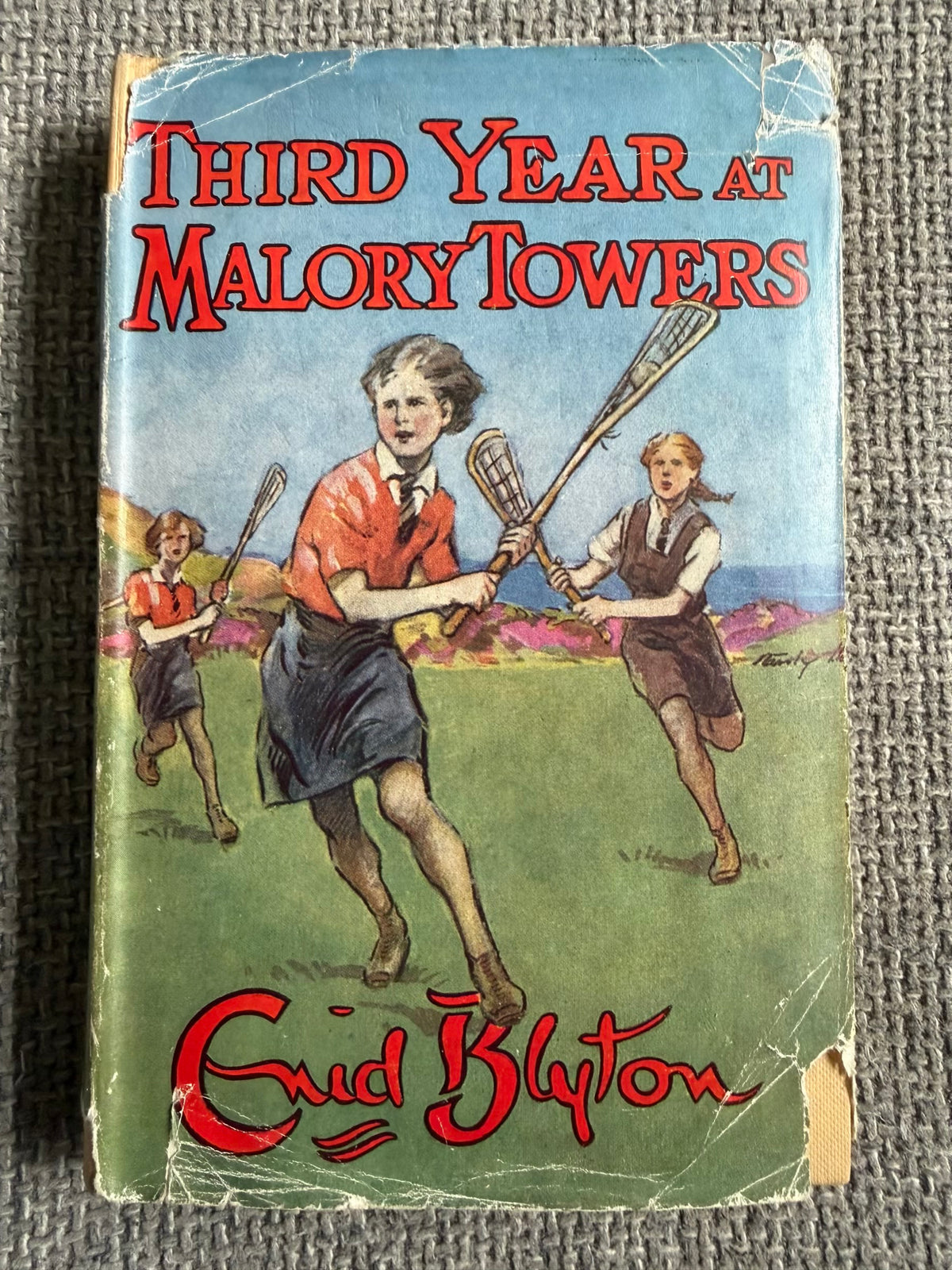 1953 Third Year At Malory Towers - Enid Blyton (Stanley Lloyd illust) Methuen & Co. Ltd.