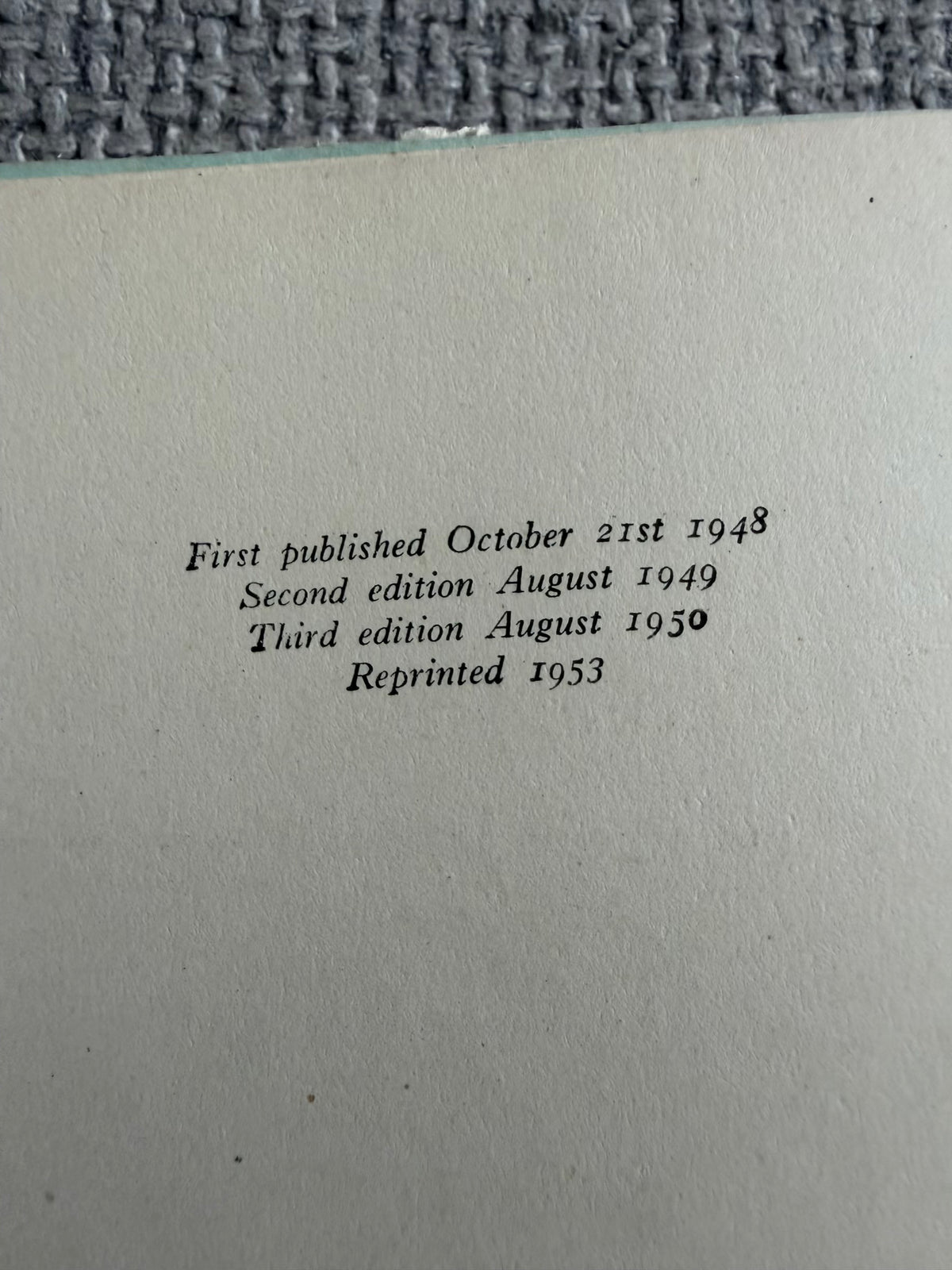 1953 Third Year At Malory Towers - Enid Blyton (Stanley Lloyd illust) Methuen & Co. Ltd.