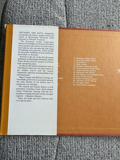 1989 Between The Bays: Mornington Peninsula- Joan Bognuda & Leslie M. Moorhead (Loch Haven Books) - Honeyburn Books (UK)