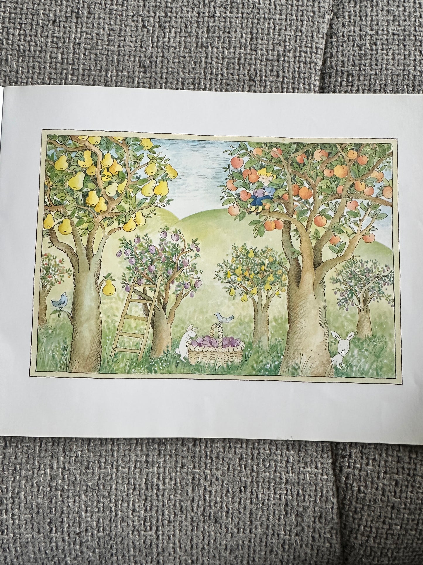 1989 Each Peach Pear Plum - Janet & Allan Ahlberg (Puffin) - Honeyburn Books (UK)