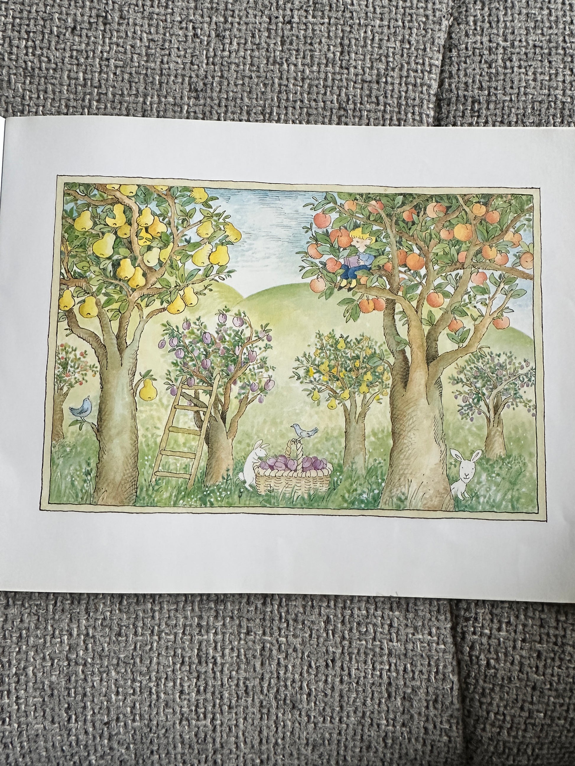 1989 Each Peach Pear Plum - Janet & Allan Ahlberg (Puffin) - Honeyburn Books (UK)