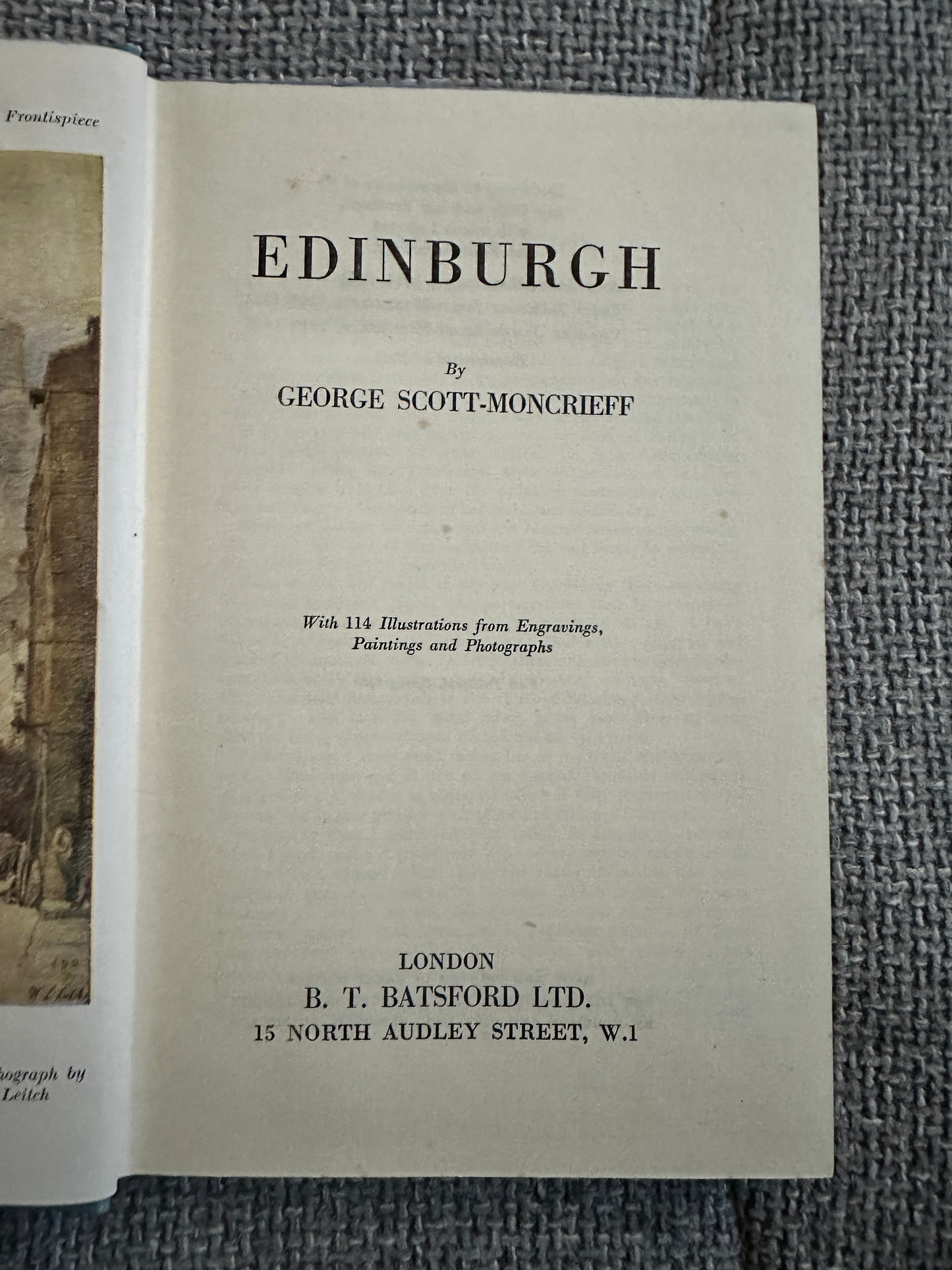 1947*1st* Edinburgh - George Scott-Moncrieff(B. T. Batsford)