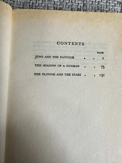 1982 Three Plays: Juno & The Paycock, The Shadow Of A Gunman, The Plough & The Stars - Sean O’Casey (Pan Classics)