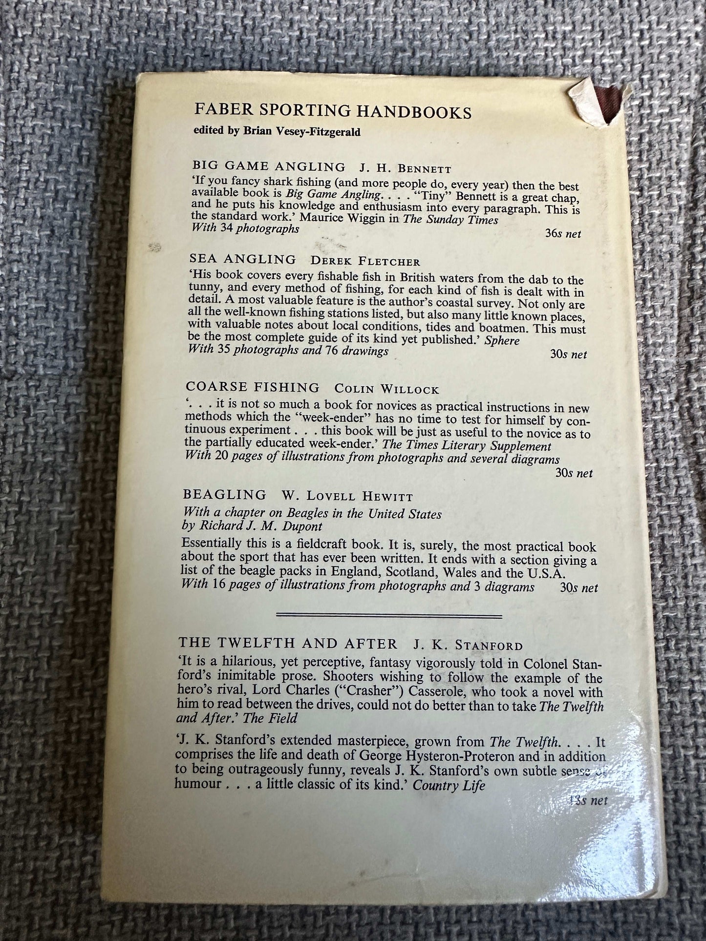 1968 Rough Shooting - Gurney A. Grattan & Roderick Willett (Faber & Faber