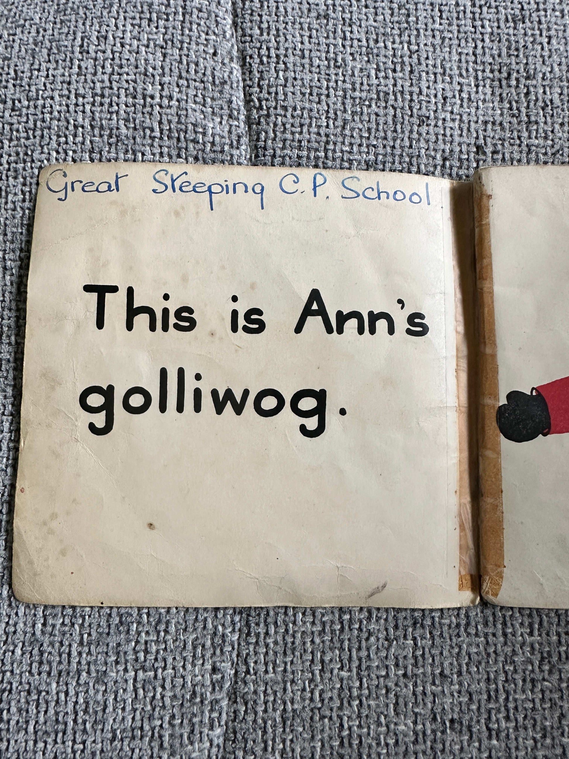 1950’s Ann’s Golliwog (Ann’s Toys Series) Jenny Taylor (Oliver & Boyd)