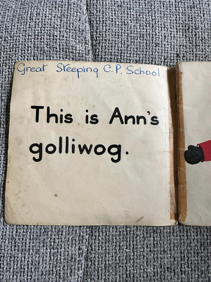 1950’s Ann’s Golliwog (Ann’s Toys Series) Jenny Taylor (Oliver & Boyd)
