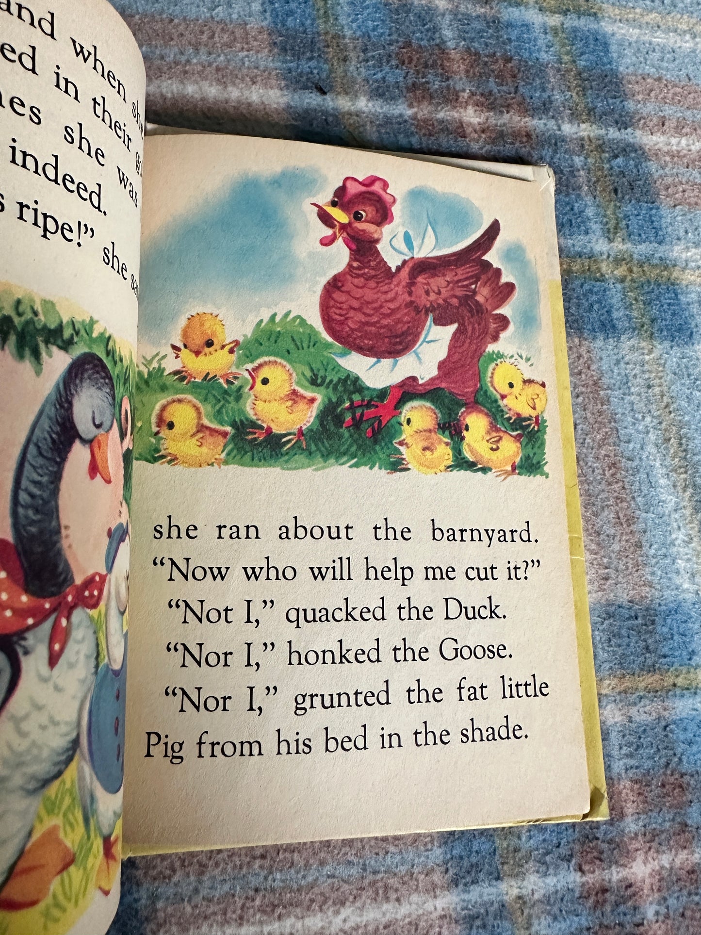 1957 The Little Red Hen - A Rand McNally Junior Elf Book