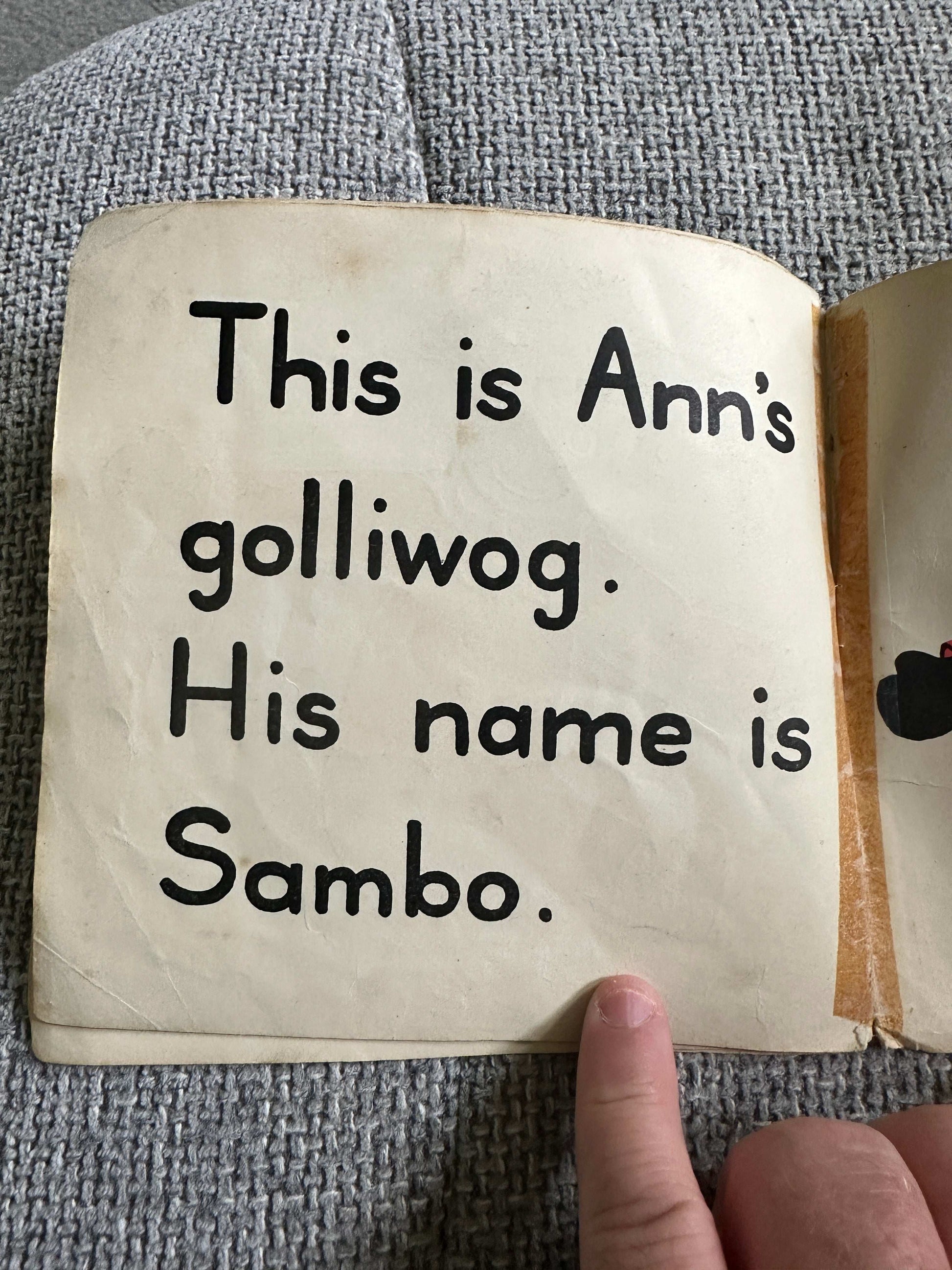 1950’s Ann’s Golliwog (Ann’s Toys Series) Jenny Taylor (Oliver & Boyd)