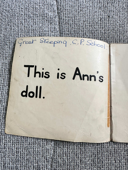 1950’s Ann’s Doll (Ann’s Toys) Jenny Taylor (Oliver & Boyd)
