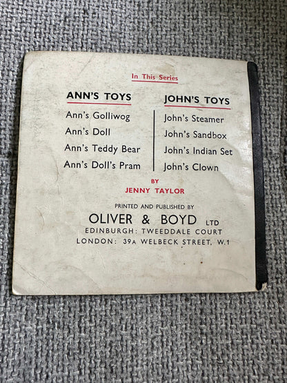 1950’s Ann’s Doll (Ann’s Toys) Jenny Taylor (Oliver & Boyd)