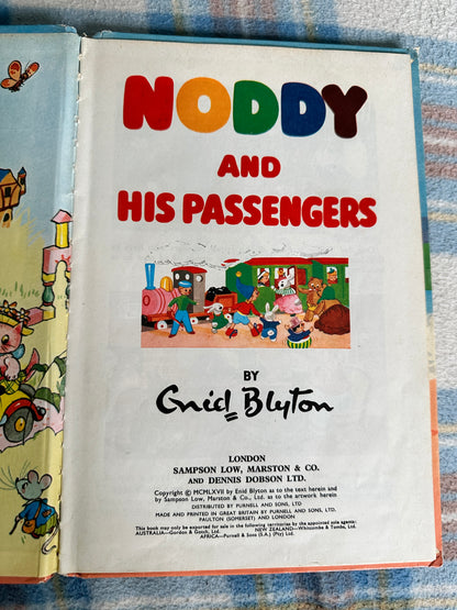 1967 Noddy & His Passengers - Enid Blyton(Peter Wienk illustration) Sampson Low, Marston & Co & Dennis Dobson Ltd)
