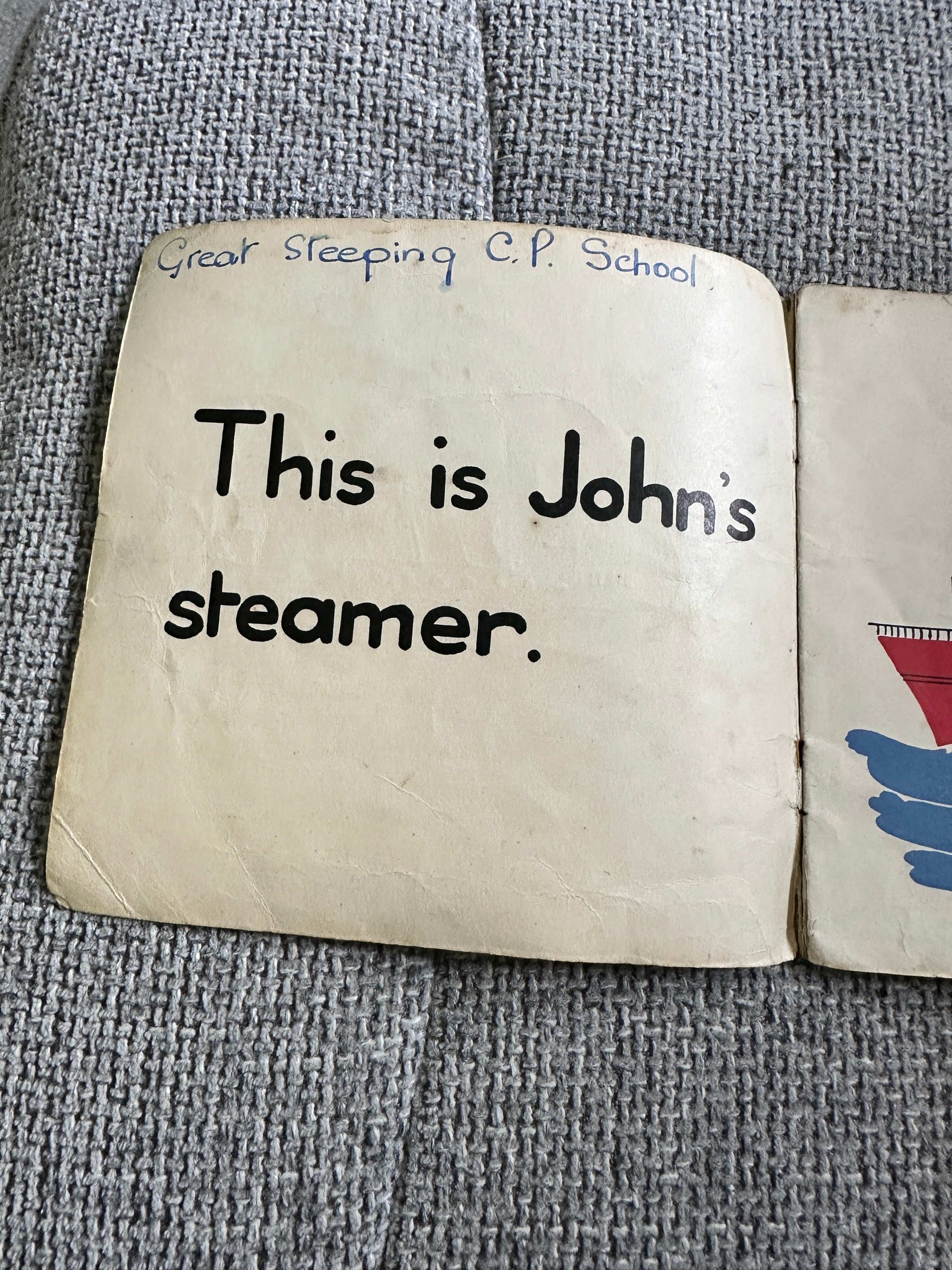 1950’s John’s Steamer (John’s Toys Series) Jenny Taylor (Oliver & Boyd)