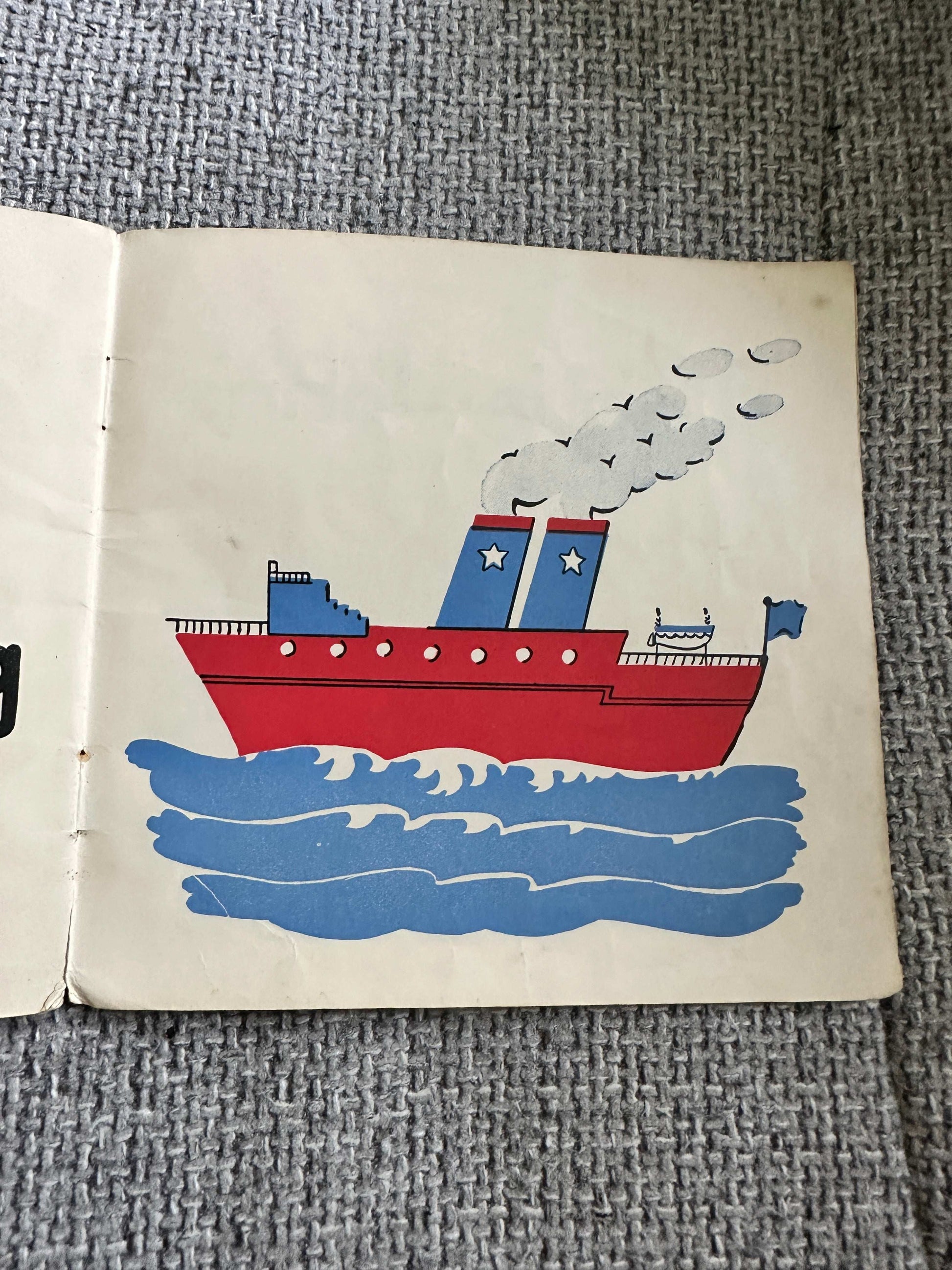1950’s John’s Steamer (John’s Toys Series) Jenny Taylor (Oliver & Boyd)