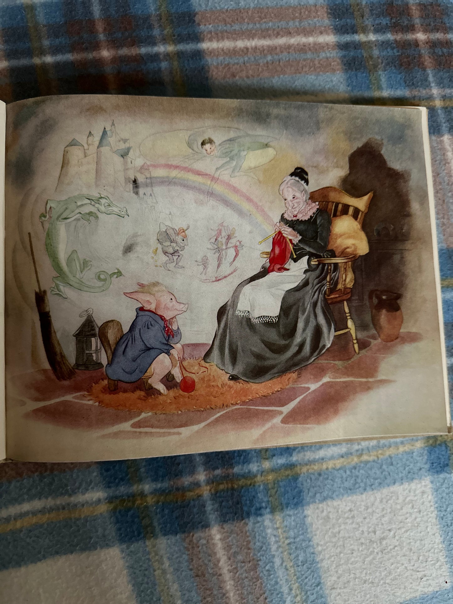 1948*1st* The Whimsical Piglet - Hilda Boswell(Hutchinson’s Books For Young People)