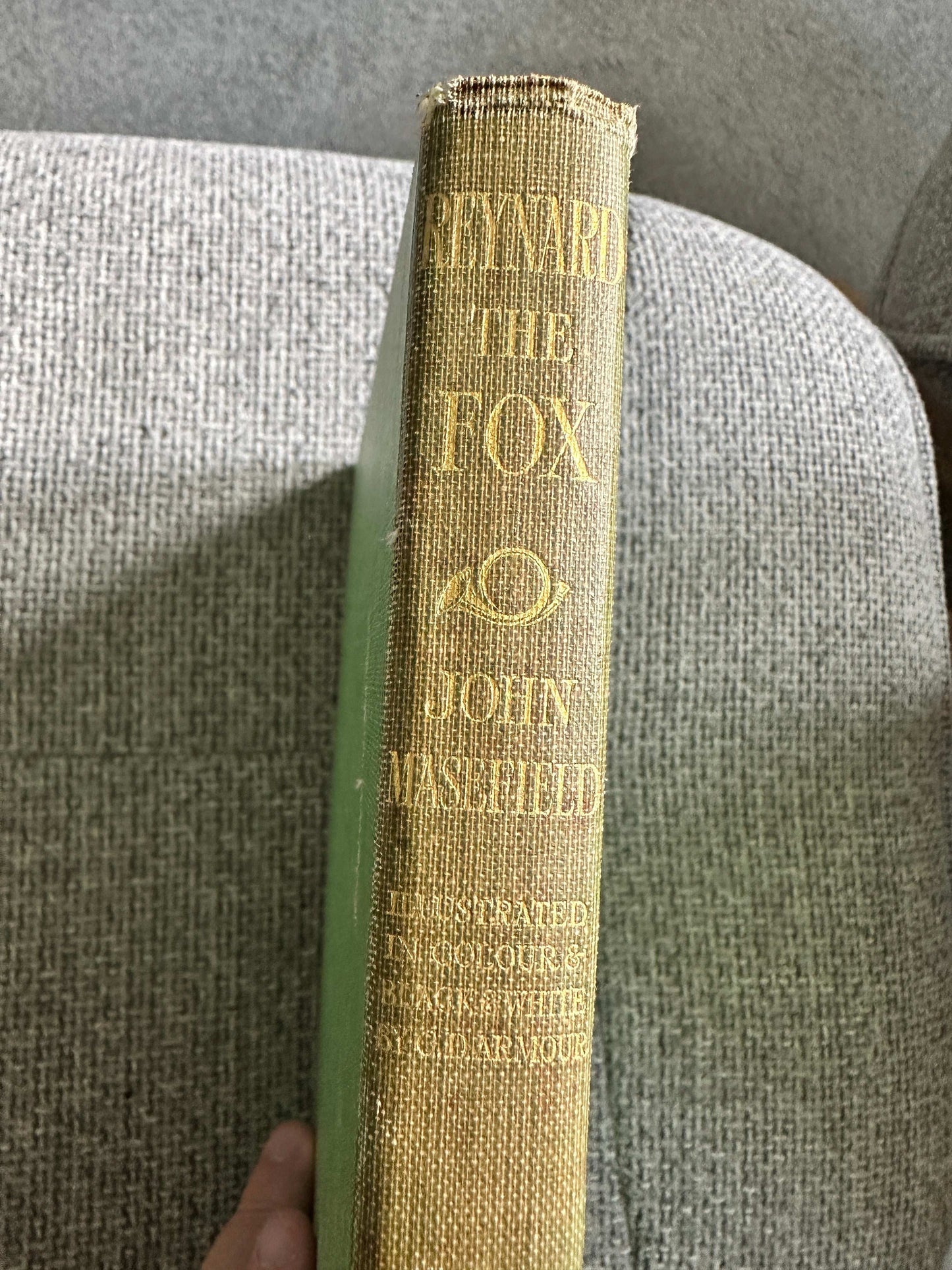 1921*1st* Reynard The Fox Or The Ghost Heath Run - John Masefield (G. D. Armour Illust) William Heinemann