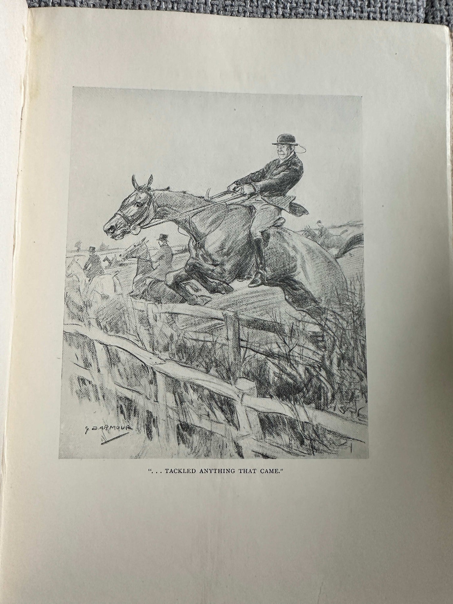 1921*1st* Reynard The Fox Or The Ghost Heath Run - John Masefield (G. D. Armour Illust) William Heinemann