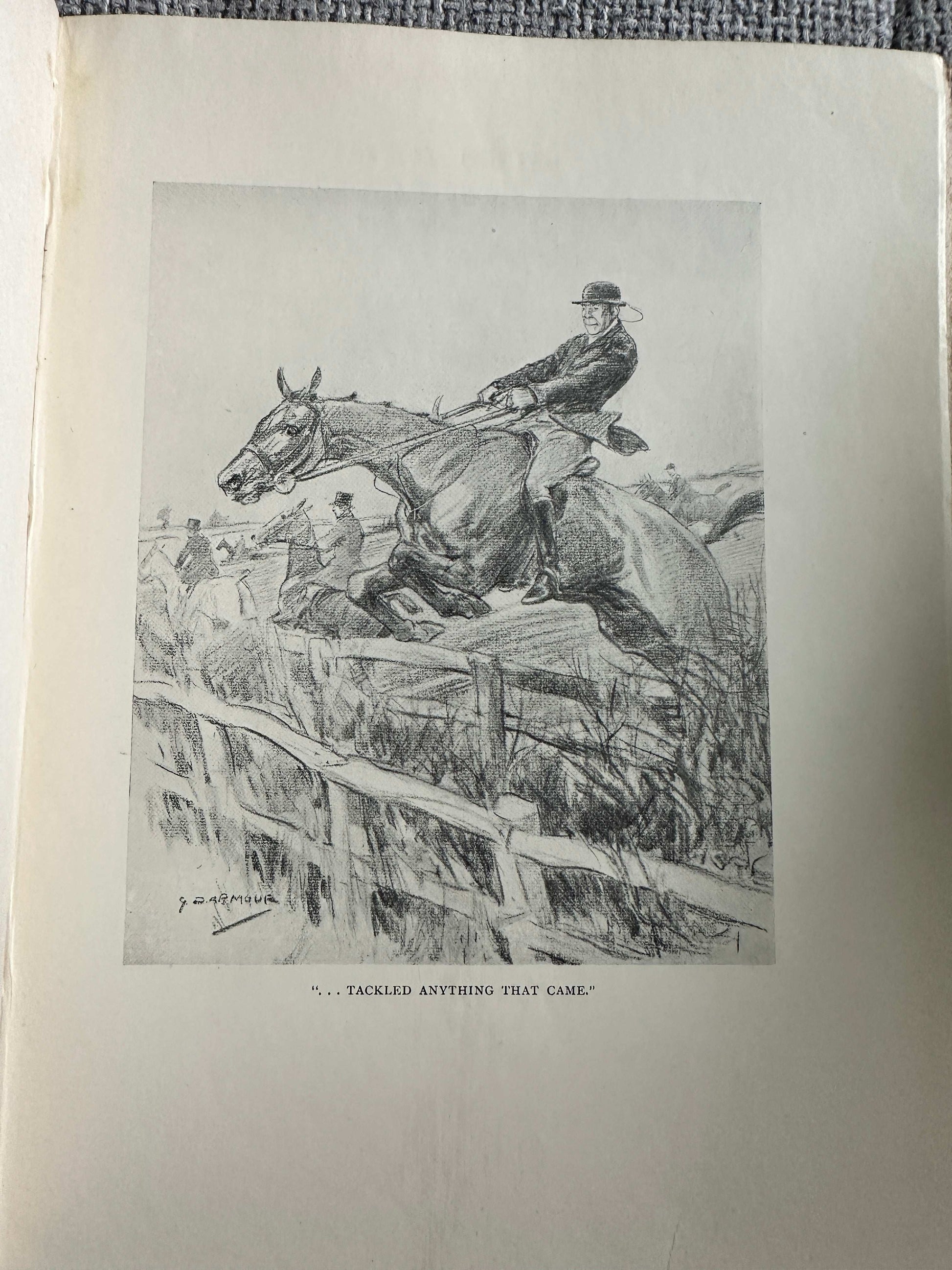 1921*1st* Reynard The Fox Or The Ghost Heath Run - John Masefield (G. D. Armour Illust) William Heinemann
