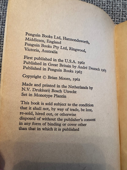 1965*1st* An Answer From Limbo - Brian Moore(Penguin)