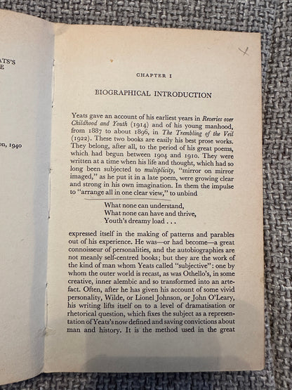 1963*1st* Yeats - Peter Ure(Oliver & Boyd)