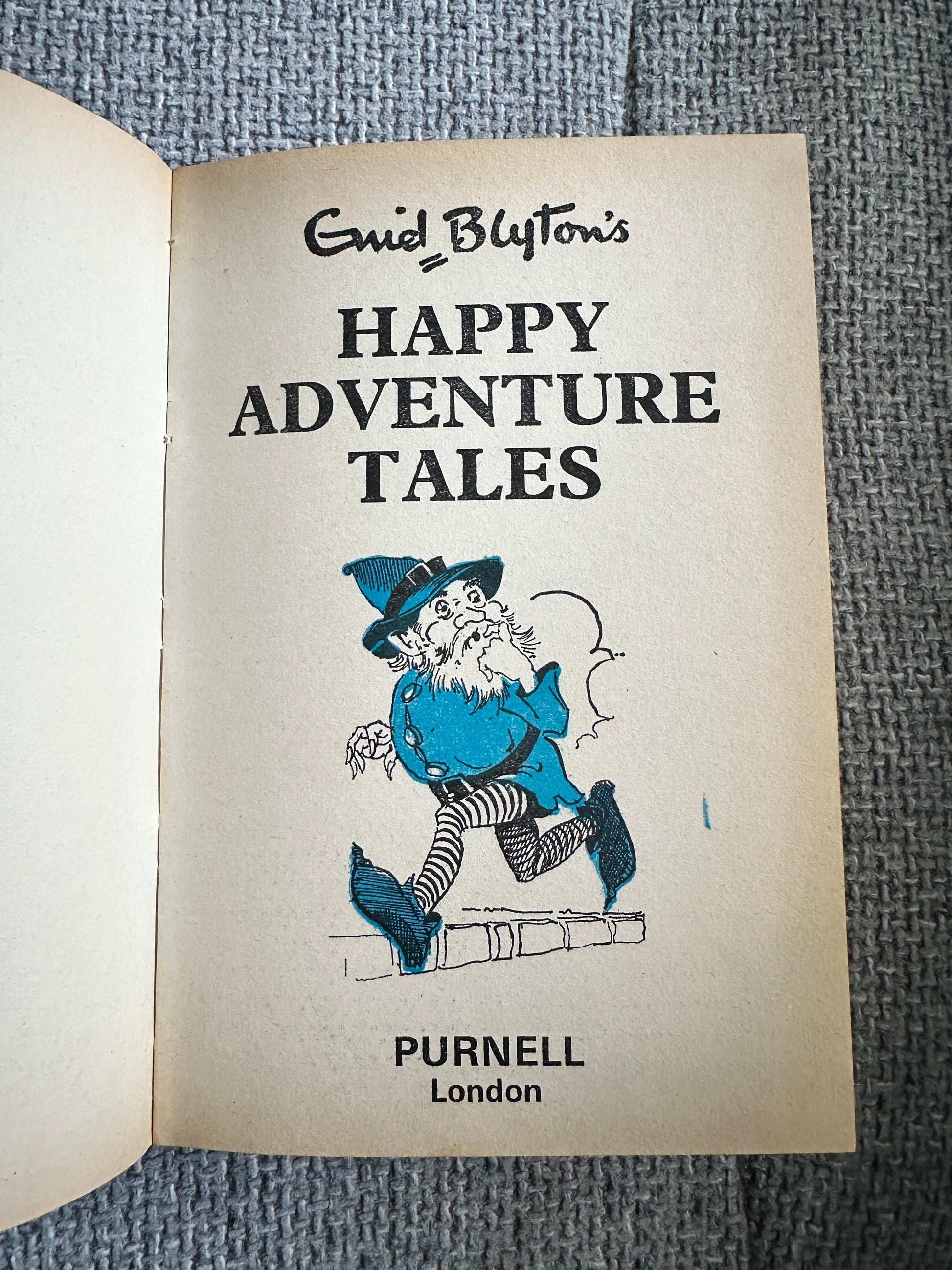 1971 Happy Adventure Tales - Enid Blyton (Purnell Sunshine Library)