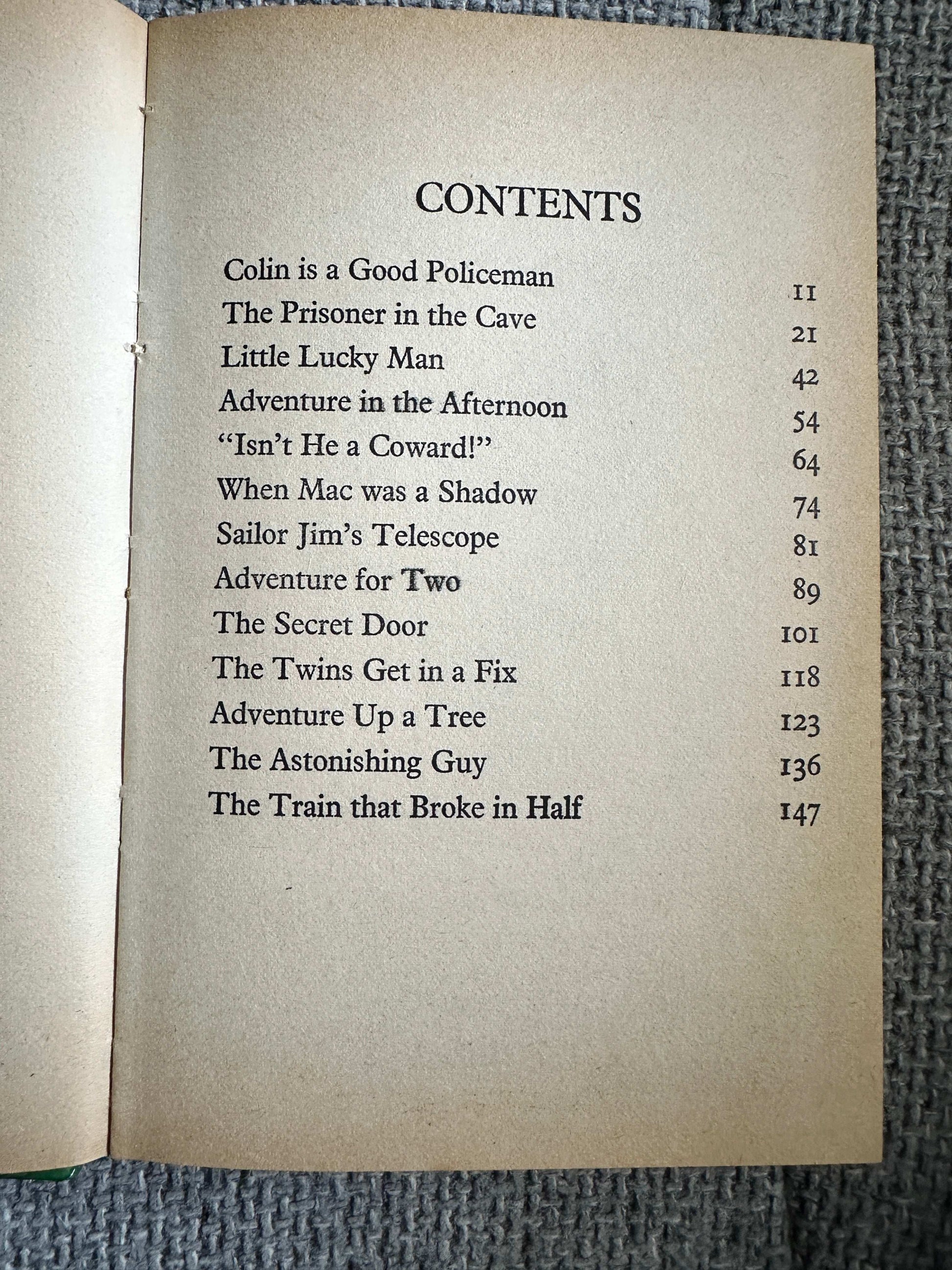 1971 Happy Adventure Tales - Enid Blyton (Purnell Sunshine Library)