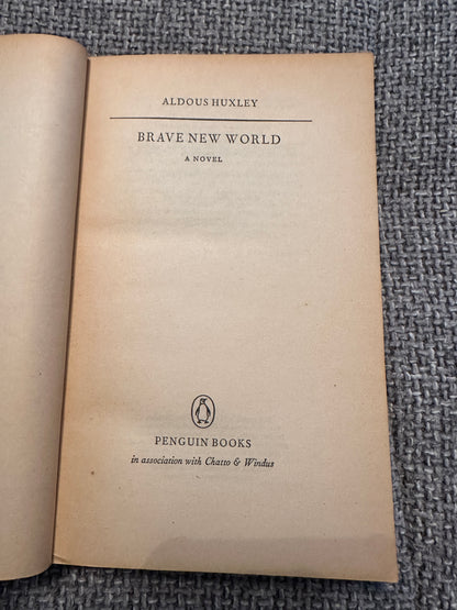 1971 Brave New World - Aldous Huxley(Penguin)