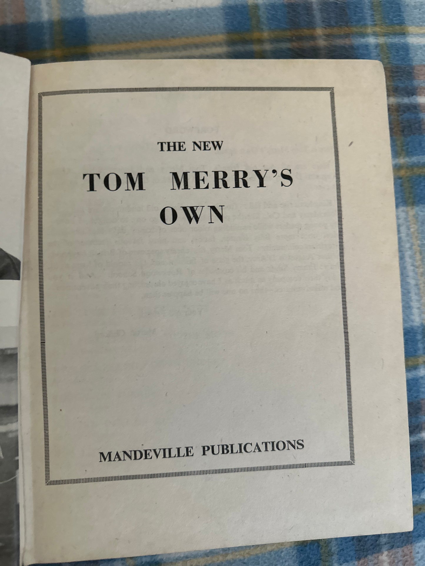 1951 Tom Merry’s Own(Mandeville Publications)