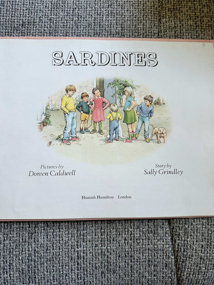 1989*1st* Sardines - Sally Grindley (Doreen Caldwell Illust) Hamish Hamilton