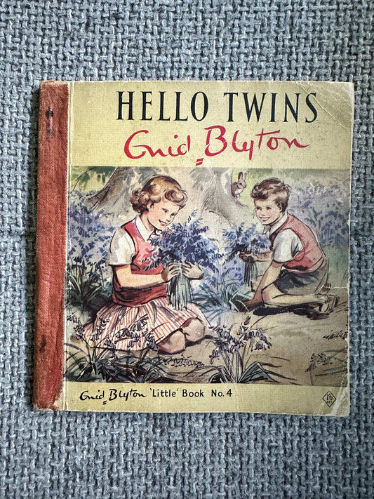 1951*1st* Hello Twins (Little Books No.4) Enid Blyton (Eileen Soper Illust) Brockhampton Press