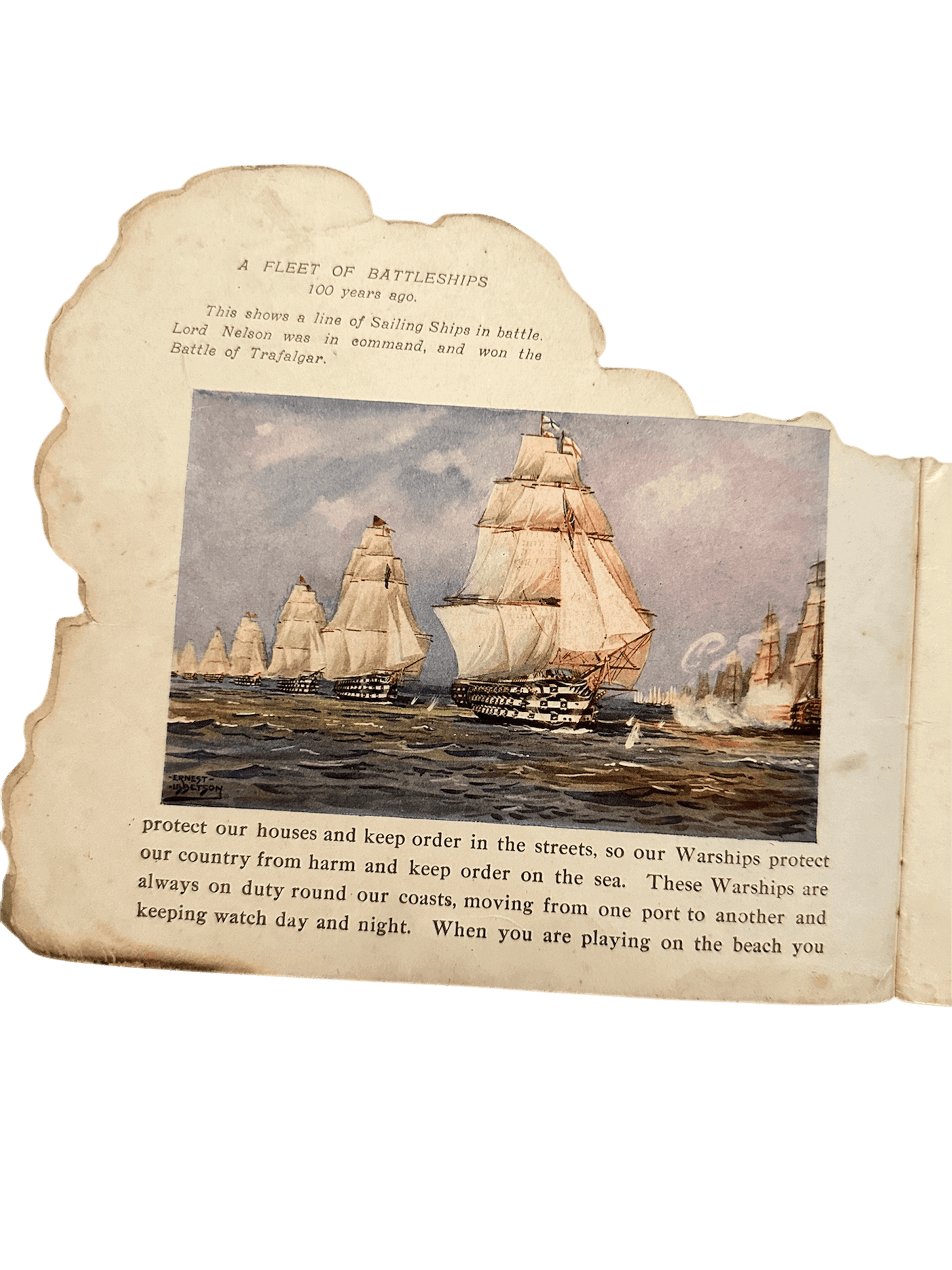 1920c Our Warships(Gale & Polden Ltd) - Honeyburn Books (UK)