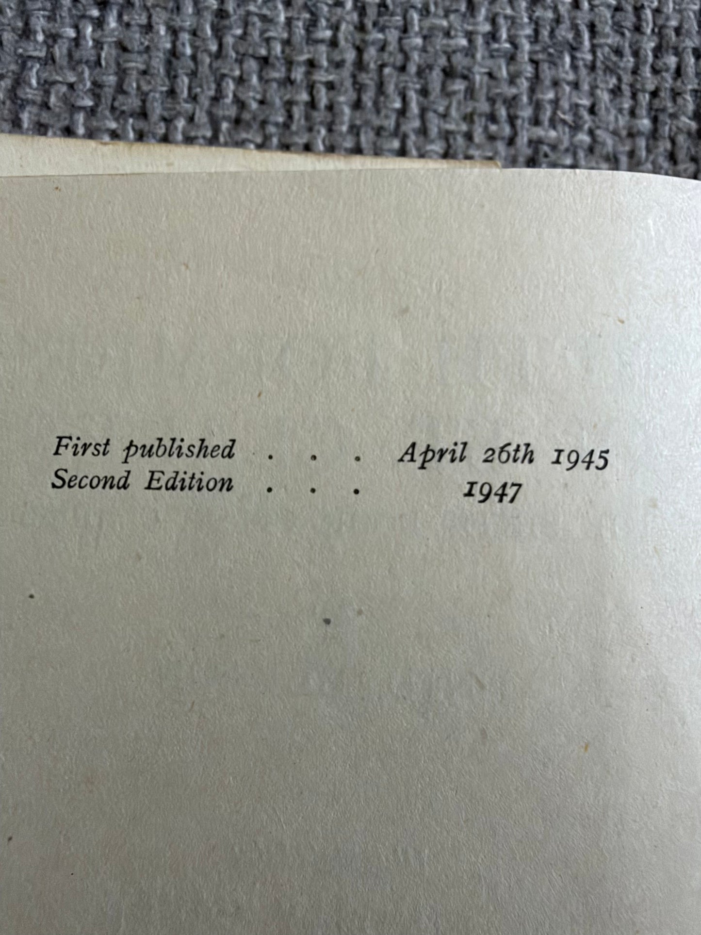 1947 Fifth Formers Of St. Clare’s - Enid Blyton (W. Lindsay Cable illust) Methuen & Co. Ltd