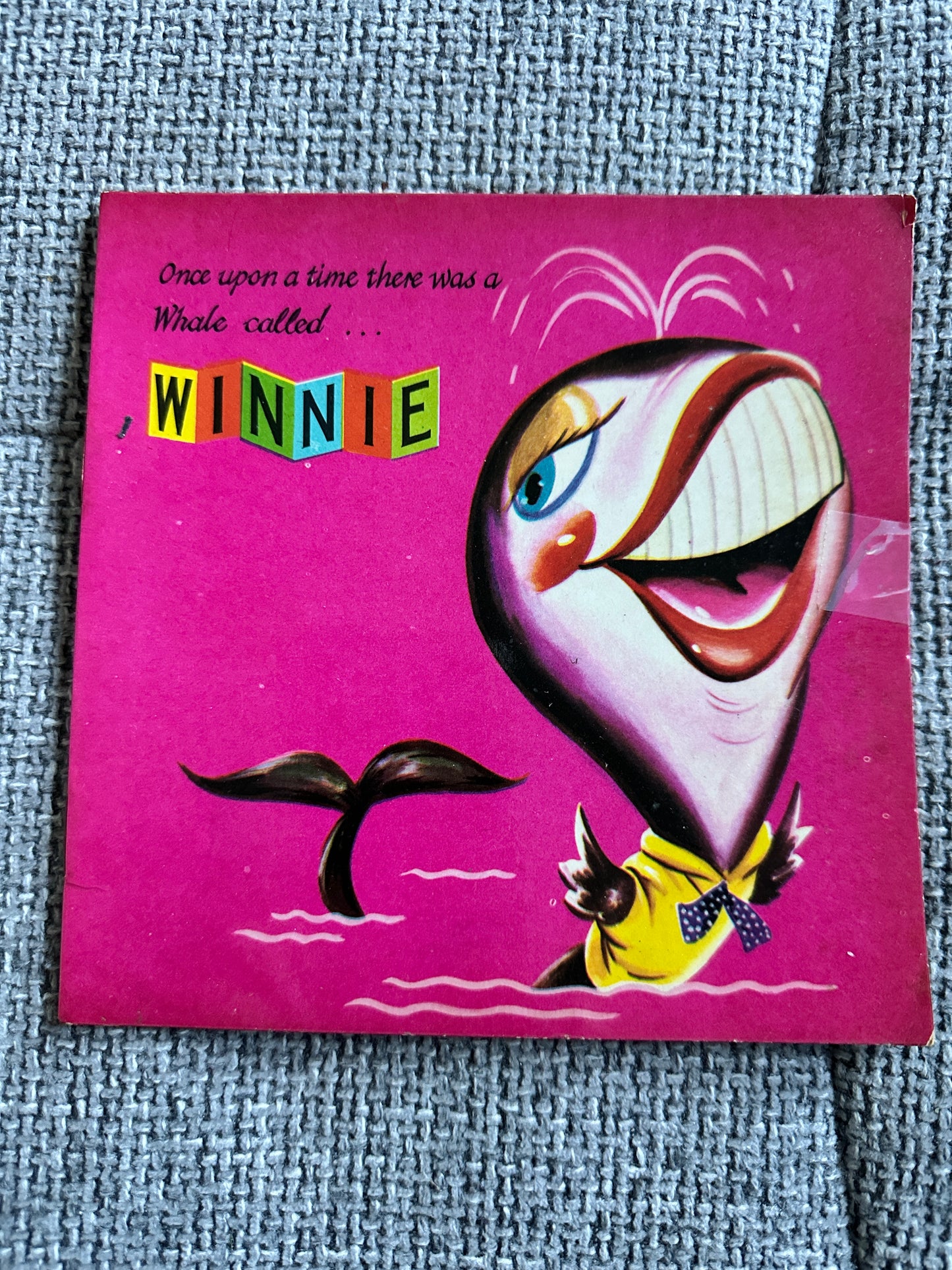 1960’s Winnie The Whale(Once Upon A Time Series) printed in Holland