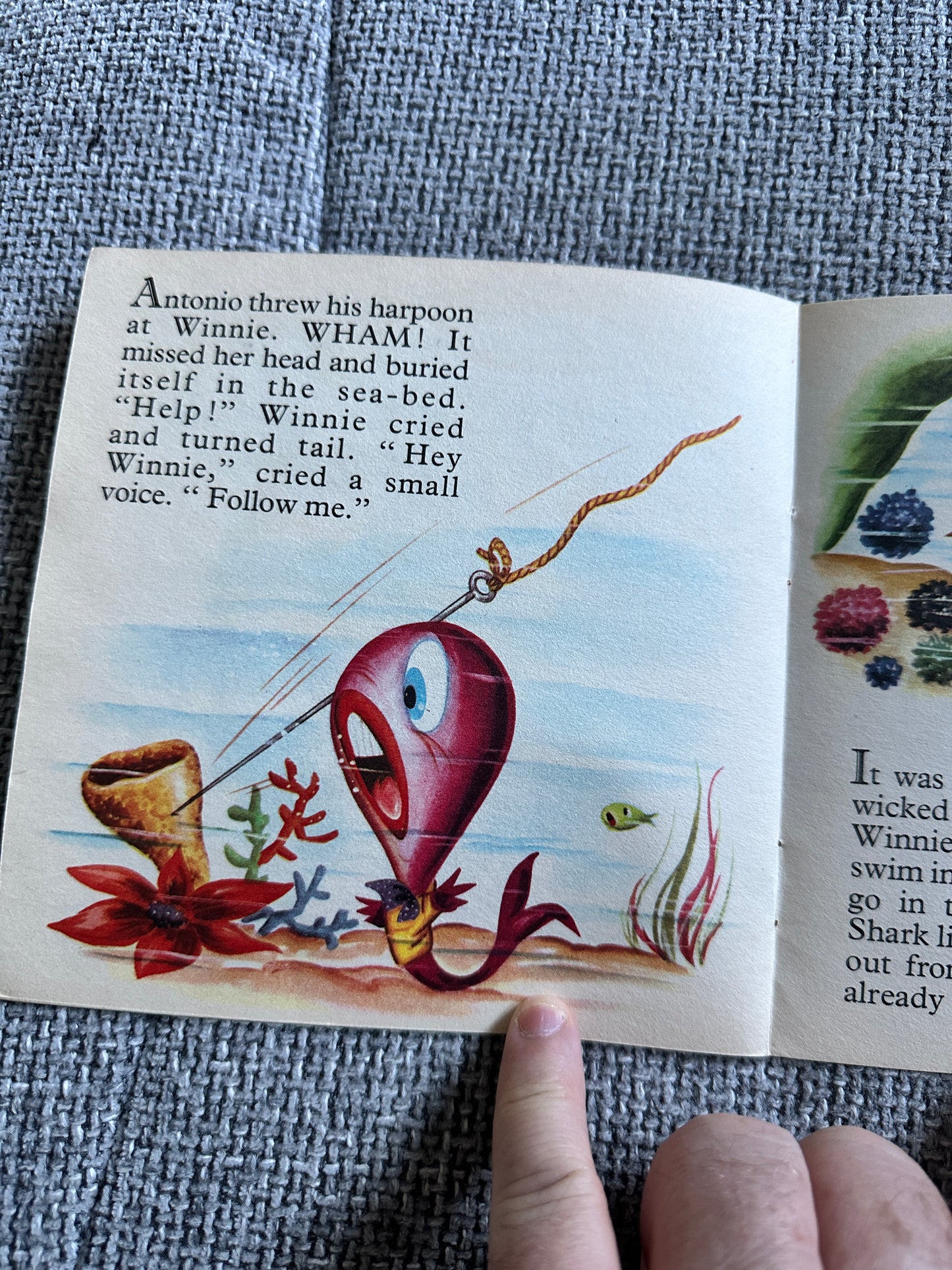 1960’s Winnie The Whale(Once Upon A Time Series) printed in Holland