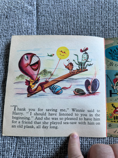 1960’s Winnie The Whale(Once Upon A Time Series) printed in Holland