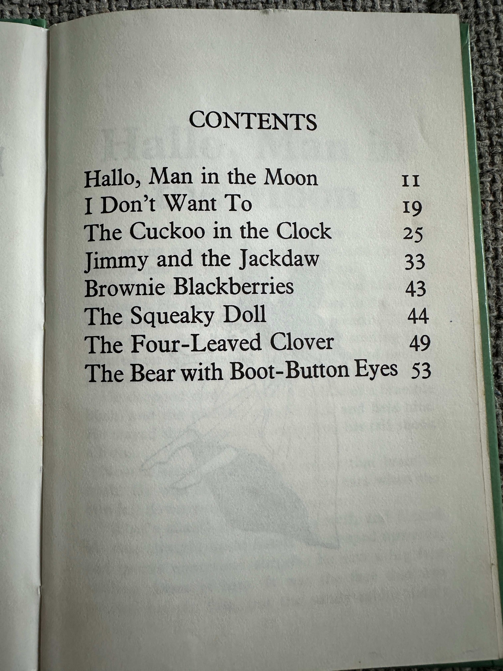 1981 The Bear With Boot Button Eyes - Enid Blyton ( Little Books) Purnell