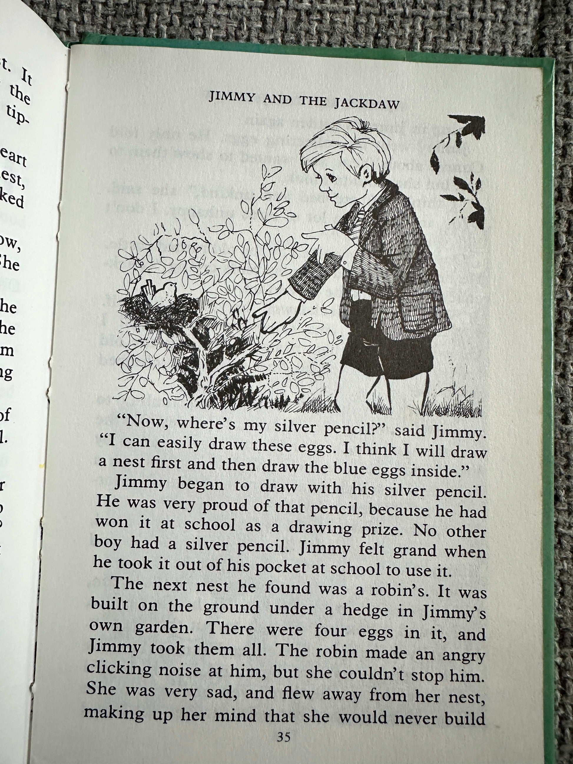 1981 The Bear With Boot Button Eyes - Enid Blyton ( Little Books) Purnell