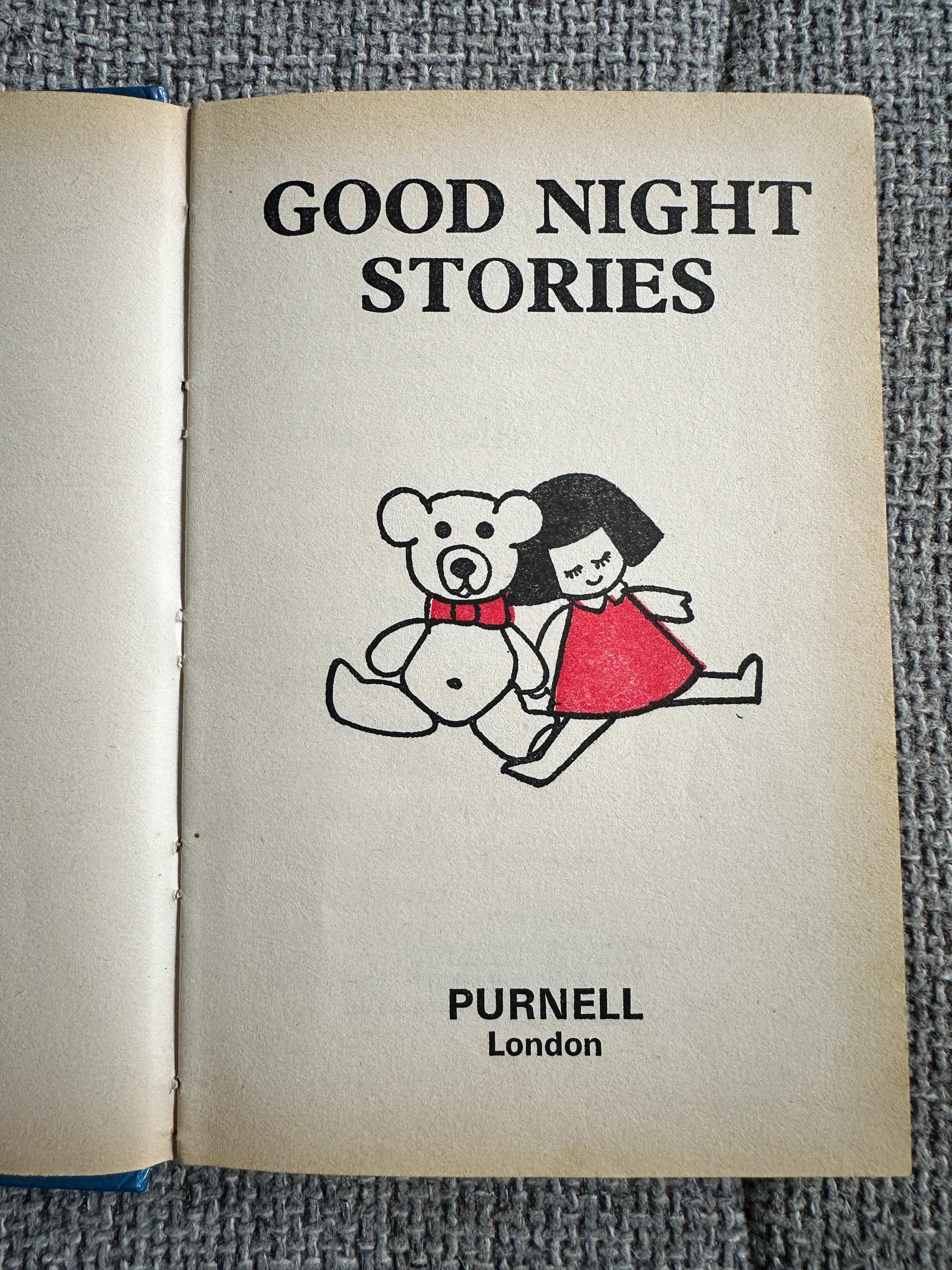 1972 Goodnight Stories - Enid Blyton (Purnell Sunshine Library)