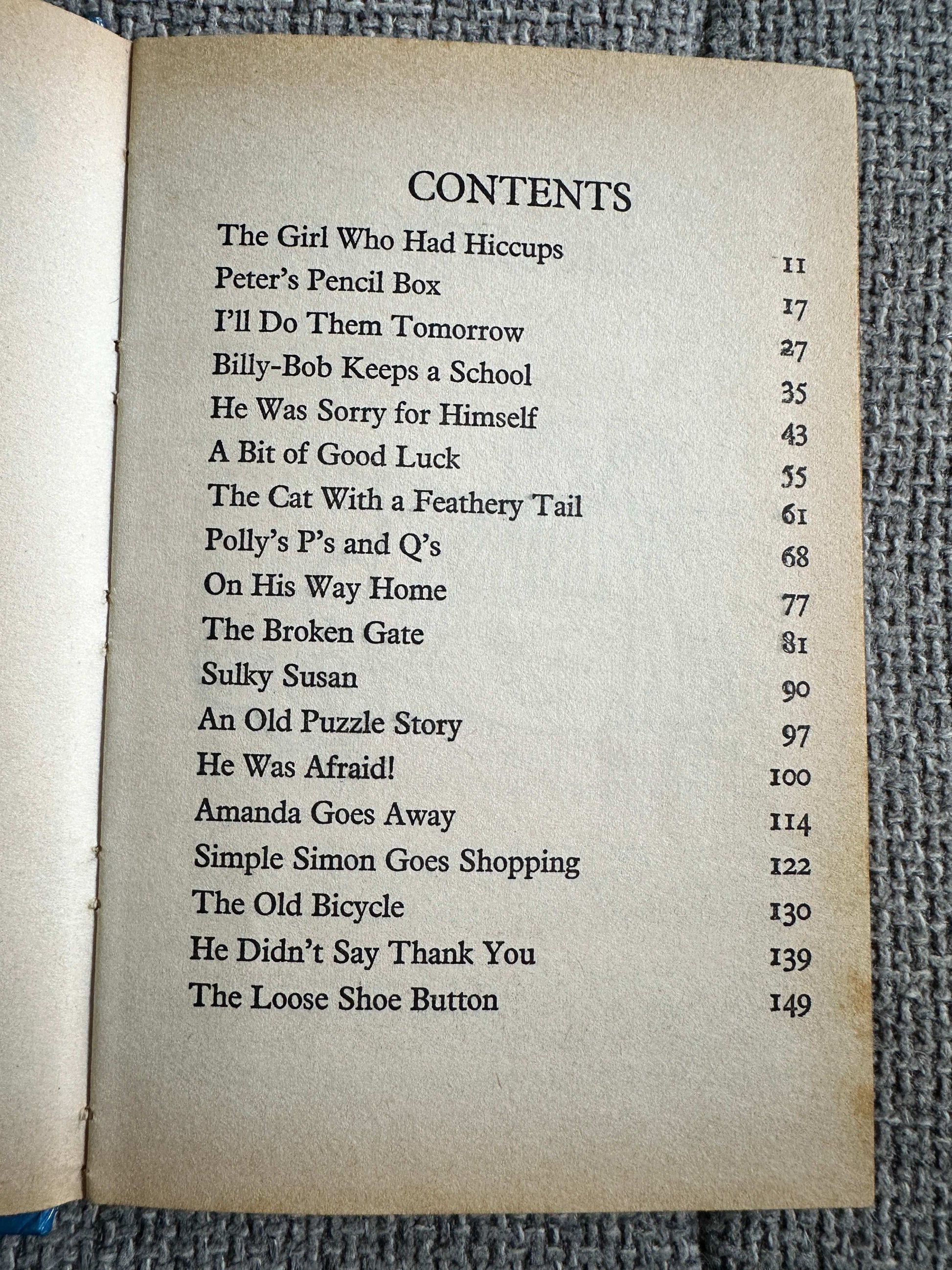 1972 Goodnight Stories - Enid Blyton (Purnell Sunshine Library)