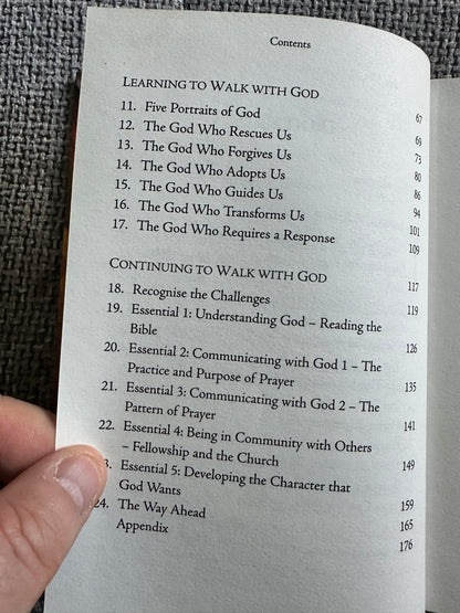 2004 Walking With God(Searching For Meaning In An Age Of Doubt) J. John & Chris Walley(Authentic Publishing)