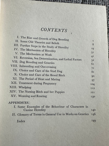 1951*1st* The Dog Breeder’s Manual - Eric Fitch Dalglish(Dent)