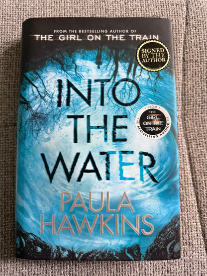 2017*1st SIGNED* Into The Water - Paula Hawkins (Doubleday)