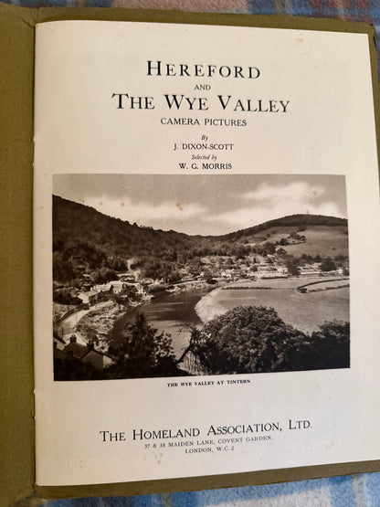 1932 Hereford & Wye Valley(The Homeland Association) - J. Dixon-Scott