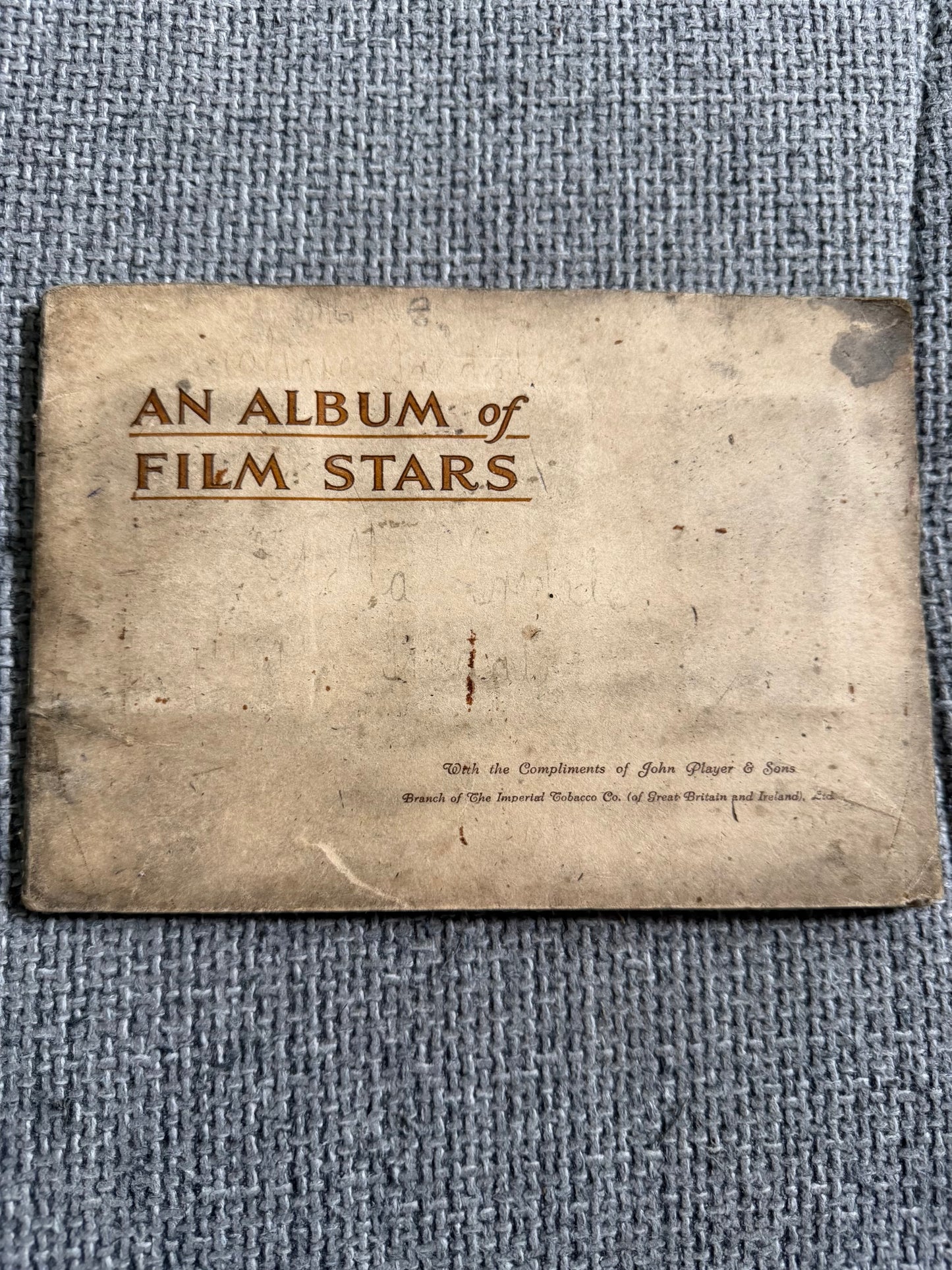An Album of Film Stars — Second Series — John Player & Sons — Complete 50 Cards — 1934