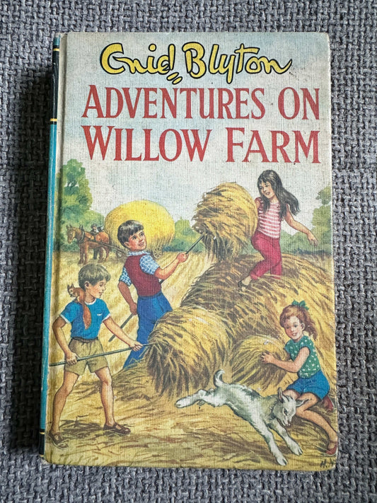 1970 Adventures On Willow Farm (Junior Story Books) Enid Blyton (Collins)