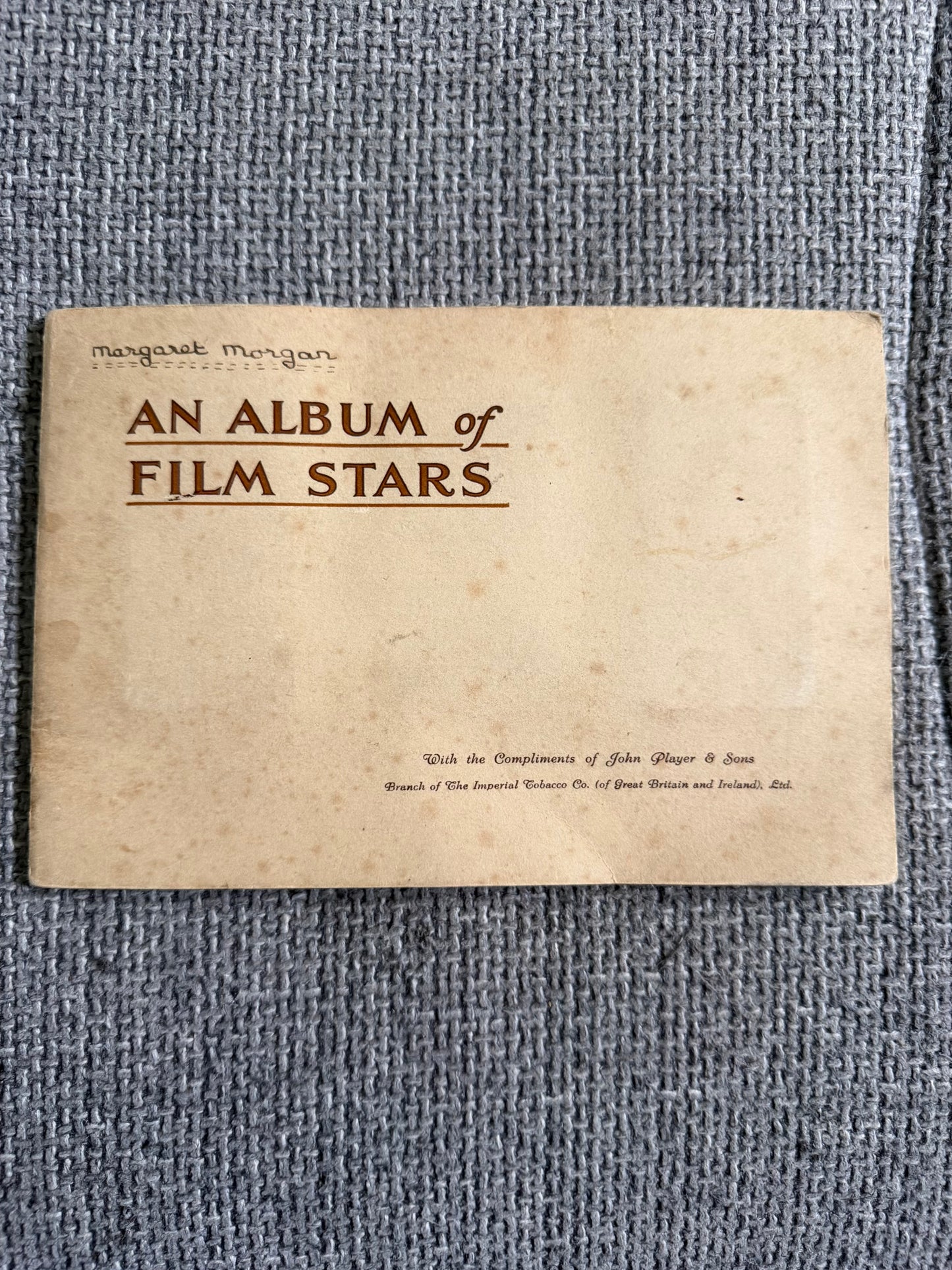 An Album of Film Stars — Second Series — John Player & Sons — Complete 50 Cards — 1934