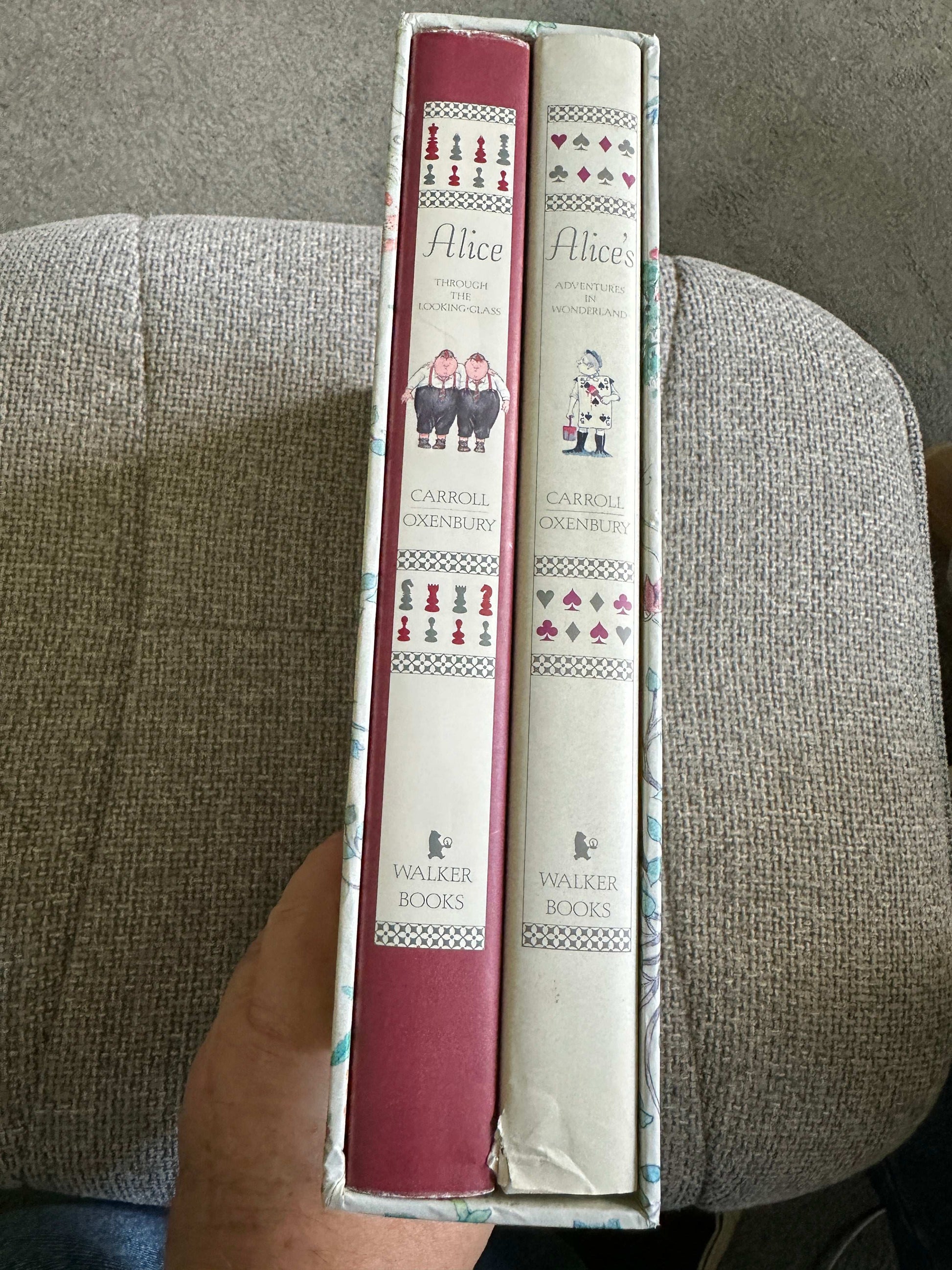 2006*1st* The Complete Alice (Alice’s Adventures In Wonderland / Through The Looking Glass) Lewis Carroll (Helen Oxenbury Illust) Box Set Walker Books