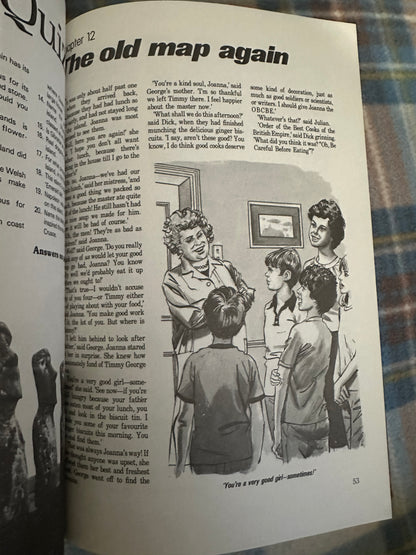 1982 Famous Five Annual: Five On Kirren Island Again - Enid Blyton(Purnell Books)