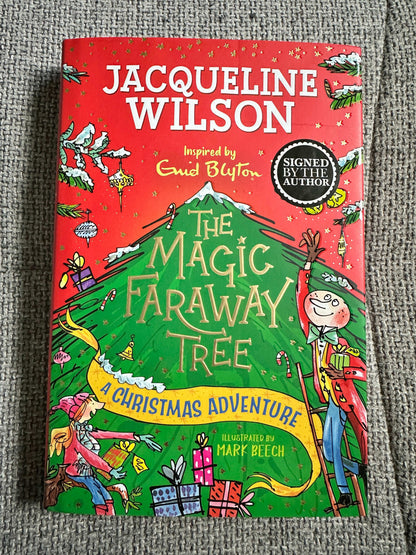 2023*SIGNED 1st* The Magic Faraway Tree (A Christmas Adventure) Jacqueline Wilson (Mark Beech Illust) Hodder