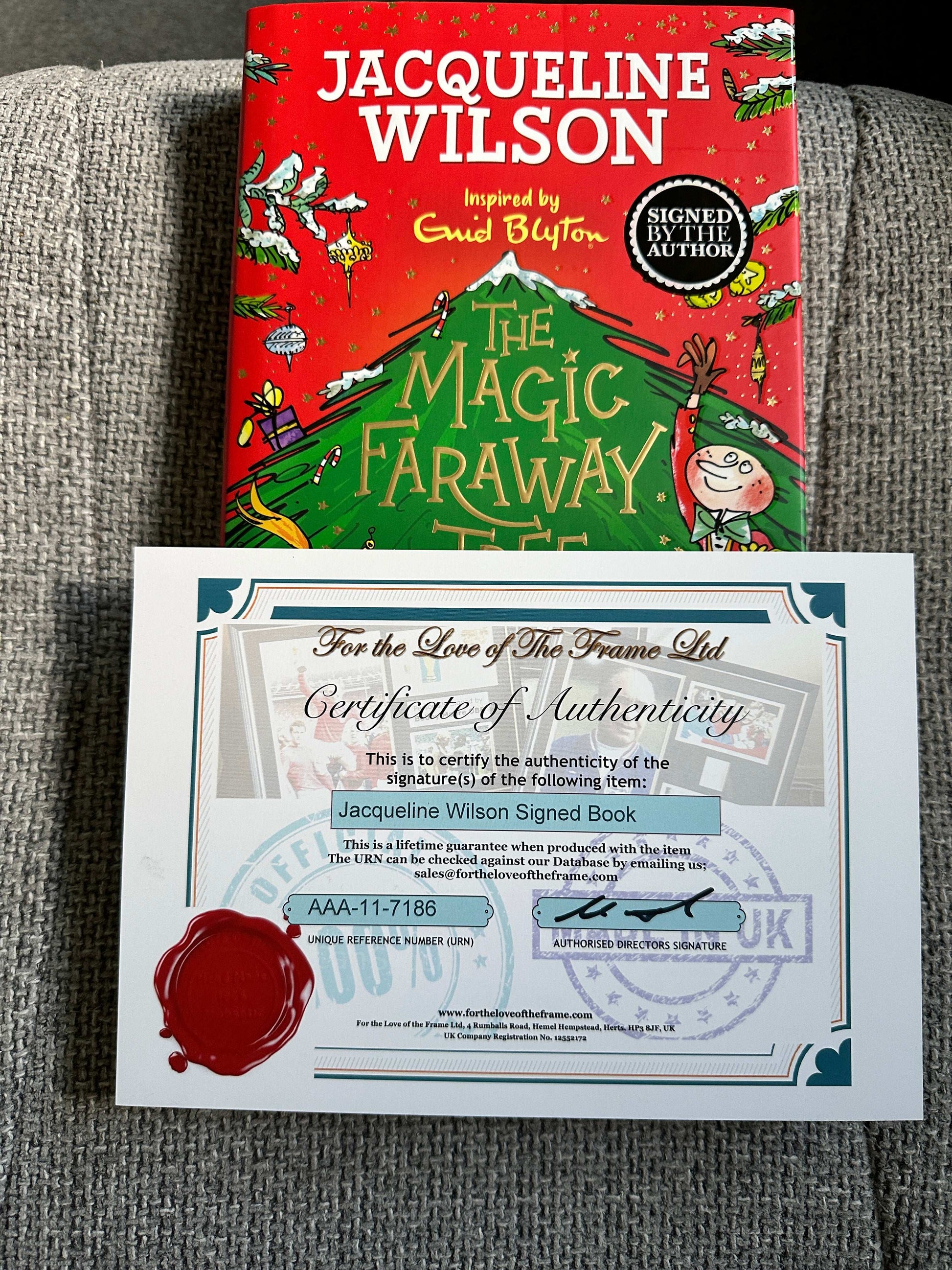 2023*SIGNED 1st* The Magic Faraway Tree (A Christmas Adventure) Jacqueline Wilson (Mark Beech Illust) Hodder